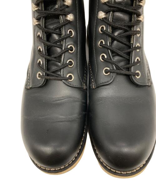 RED WING（レッドウィング）RED WING (レッドウィング) 6-inch Classic Round ブーツ ブラック サイズ:26㎝の古着・服飾アイテム