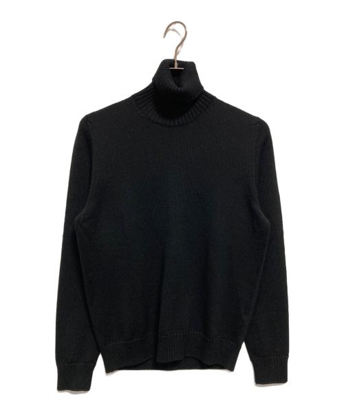 Drumohr（ドルモア）Drumohr (ドルモア) タートルネックニット ブラック サイズ:46の古着・服飾アイテム