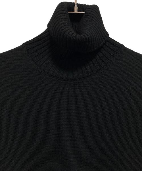 Drumohr（ドルモア）Drumohr (ドルモア) タートルネックニット ブラック サイズ:46の古着・服飾アイテム