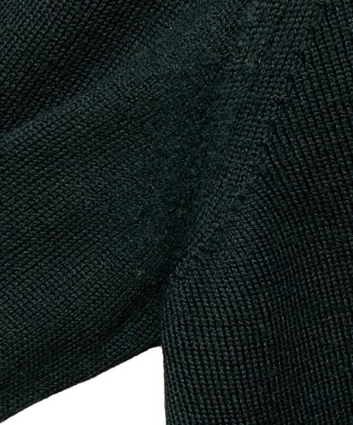 GRAN SASSO（グランサッソ）GRAN SASSO (グランサッソ) 12ゲージウールソリッドタートルネックニット グリーン サイズ:46の古着・服飾アイテム