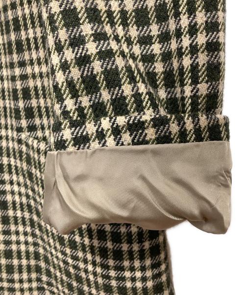 Christian Dior MONSIEUR（クリスチャンディオールムッシュ）Christian Dior MONSIEUR (クリスチャンディオールムッシュ) チェックテーラードジャケット カーキ×ベージュ サイズ:なしの古着・服飾アイテム