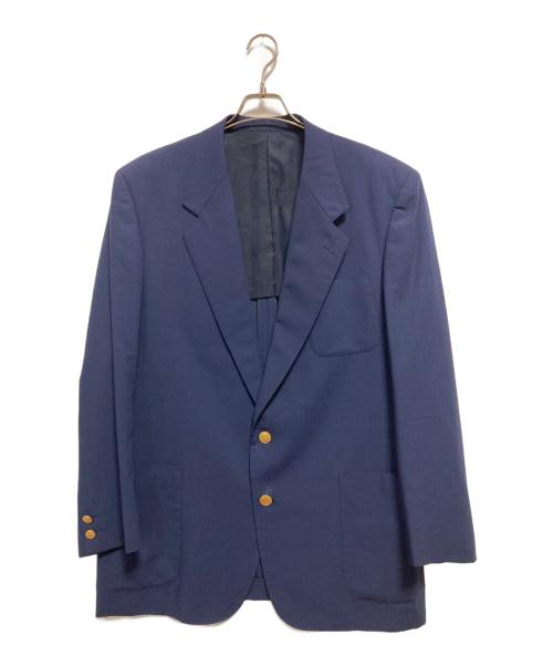 Christian Dior MONSIEUR（クリスチャンディオールムッシュ）Christian Dior MONSIEUR (クリスチャンディオールムッシュ) CD金ボタンブレザー ネイビー サイズ:LLの古着・服飾アイテム