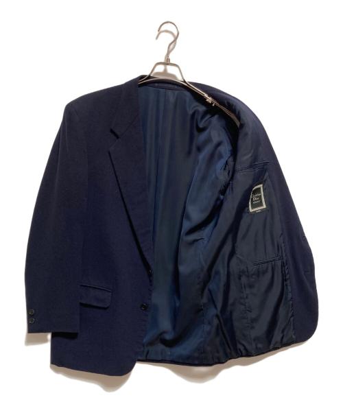 Christian Dior MONSIEUR（クリスチャンディオールムッシュ）Christian Dior MONSIEUR (クリスチャンディオールムッシュ) テーラードジャケット ネイビー サイズ:Lの古着・服飾アイテム