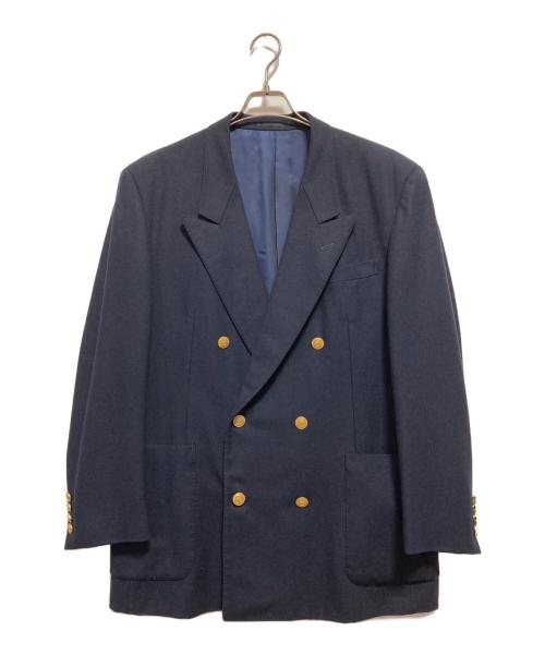 Christian Dior MONSIEUR（クリスチャンディオールムッシュ）Christian Dior MONSIEUR (クリスチャンディオールムッシュ) CD金ボタンブレザー ネイビー サイズ:LLの古着・服飾アイテム