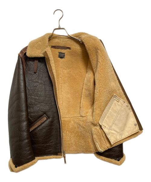 REAL McCOY'S（リアルマッコイズ）REAL McCOY'S (リアルマッコイズ) B-6/フライトジャケット ブラウン サイズ:38Rの古着・服飾アイテム