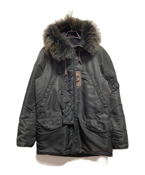 BUZZ RICKSON'S（バズリクソンズ）Buzz Rickson's (バズリクソンズ) N-3B/フライトジャケット ブラック サイズ:Mの古着・服飾アイテム