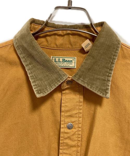 L.L.Bean（エルエルビーン）L.L.Bean (エルエルビーン) 80sハンティングシャツ オレンジ サイズ:XLの古着・服飾アイテム
