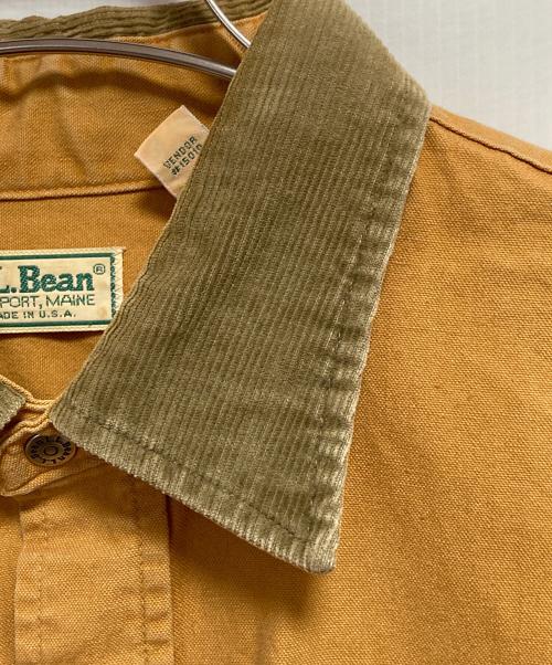 L.L.Bean（エルエルビーン）L.L.Bean (エルエルビーン) 80sハンティングシャツ オレンジ サイズ:XLの古着・服飾アイテム