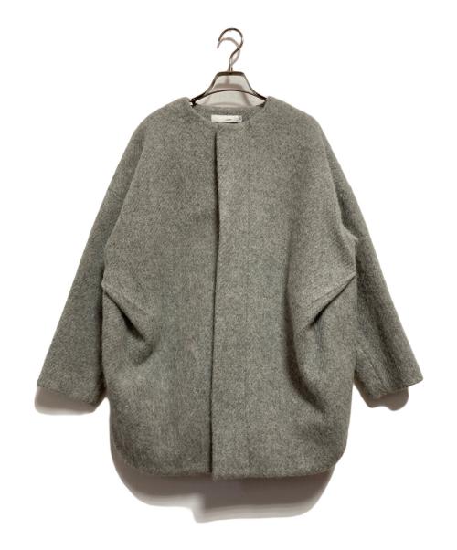KNOTT（ノット）KNOTT (ノット) ノーカラージャケット グレー サイズ:FREEの古着・服飾アイテム
