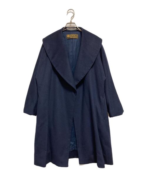 theory luxe（セオリーリュクス）theory luxe (セオリーリュクス) キャメルガウンコート ネイビー サイズ:38の古着・服飾アイテム
