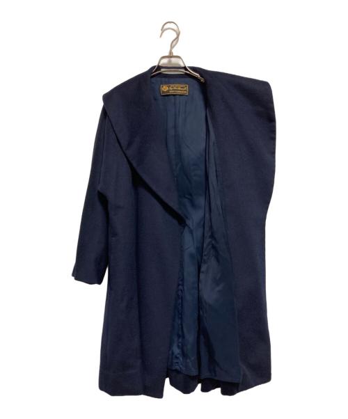 theory luxe（セオリーリュクス）theory luxe (セオリーリュクス) キャメルガウンコート ネイビー サイズ:38の古着・服飾アイテム