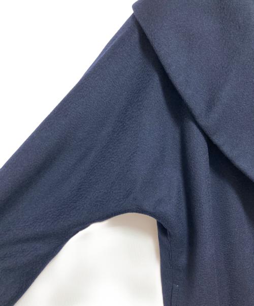 theory luxe（セオリーリュクス）theory luxe (セオリーリュクス) キャメルガウンコート ネイビー サイズ:38の古着・服飾アイテム