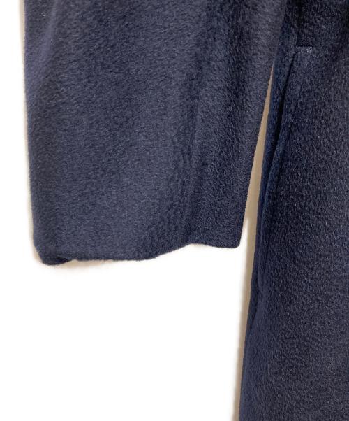 theory luxe（セオリーリュクス）theory luxe (セオリーリュクス) キャメルガウンコート ネイビー サイズ:38の古着・服飾アイテム