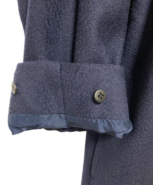 theory luxe（セオリーリュクス）theory luxe (セオリーリュクス) キャメルガウンコート ネイビー サイズ:38の古着・服飾アイテム