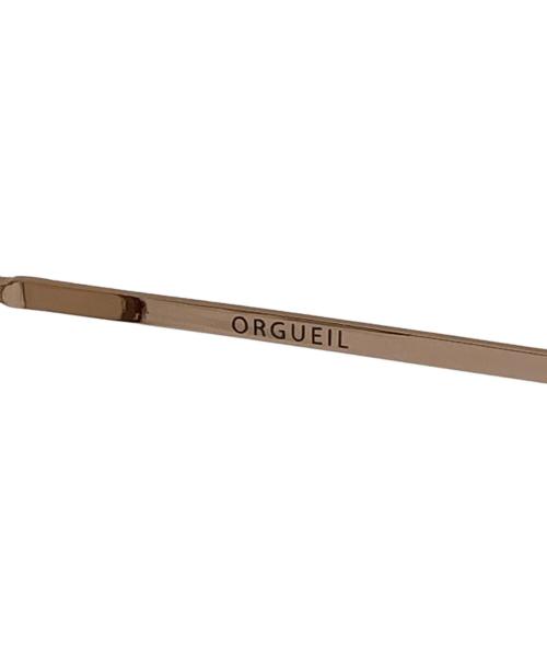 ORGUEIL（オルゲイユ）ORGUEIL (オルゲイユ) Sunglasses ブラウン サイズ:50□21-143の古着・服飾アイテム