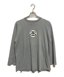 stussy（ステューシー）の古着「サークルSSロゴカットソー」｜グレー
