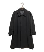 BURBERRY LONDONバーバリーロンドン）の古着「カシミヤアンゴラステンカラーコート」｜ブラック