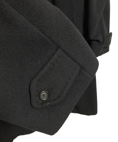 BURBERRY LONDON（バーバリーロンドン）BURBERRY LONDON (バーバリーロンドン) カシミヤアンゴラステンカラーコート ブラック サイズ:94-175-6の古着・服飾アイテム