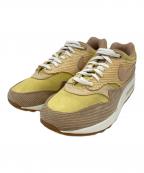 NIKEナイキ）の古着「WMNS AIR MAX 1 SE」｜ベージュ×イエロー