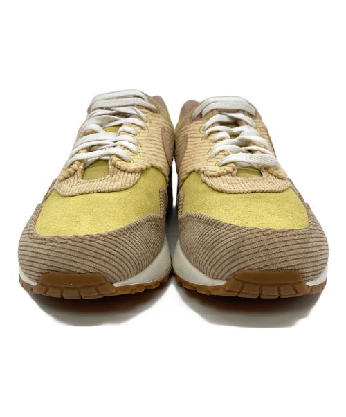 NIKE（ナイキ）NIKE (ナイキ) WMNS AIR MAX 1 SE ベージュ×イエロー サイズ:US9.5の古着・服飾アイテム