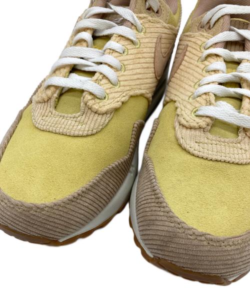 NIKE（ナイキ）NIKE (ナイキ) WMNS AIR MAX 1 SE ベージュ×イエロー サイズ:US9.5の古着・服飾アイテム