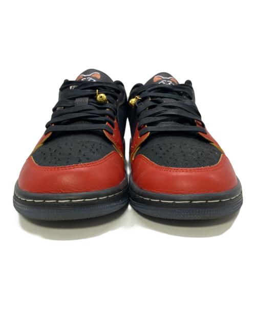 NIKE（ナイキ）NIKE (ナイキ) AIR JORDAN 1 LOW SE ブラック×レッド サイズ:US9.5の古着・服飾アイテム