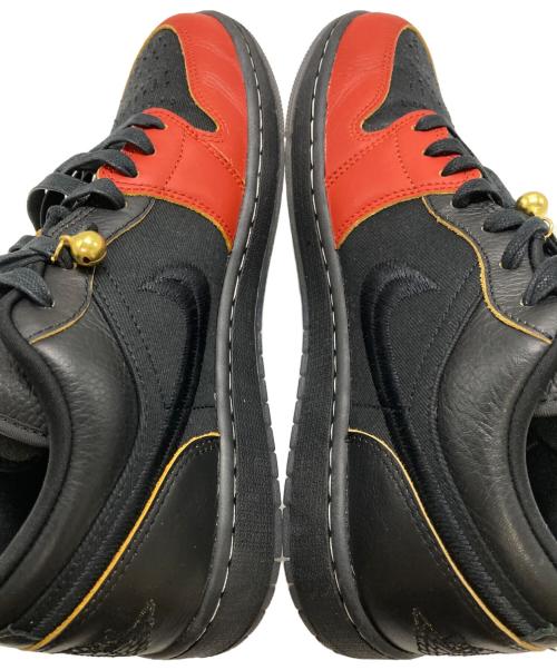 NIKE（ナイキ）NIKE (ナイキ) AIR JORDAN 1 LOW SE ブラック×レッド サイズ:US9.5の古着・服飾アイテム