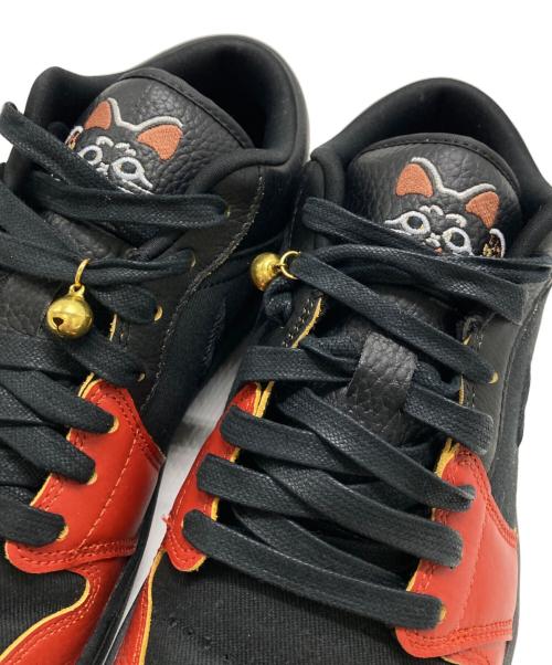 NIKE（ナイキ）NIKE (ナイキ) AIR JORDAN 1 LOW SE ブラック×レッド サイズ:US9.5の古着・服飾アイテム