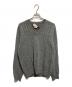 GUCCI（グッチ）の古着「カシミヤ混Vネックニット」｜グレー