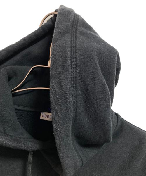 BURBERRY（バーバリー）BURBERRY (バーバリー) ロゴワッペンプルオーバーパーカー ブラック サイズ: XSの古着・服飾アイテム