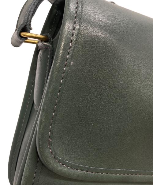 COACH（コーチ）COACH (コーチ) ターンロックショルダーバッグ グリーンの古着・服飾アイテム