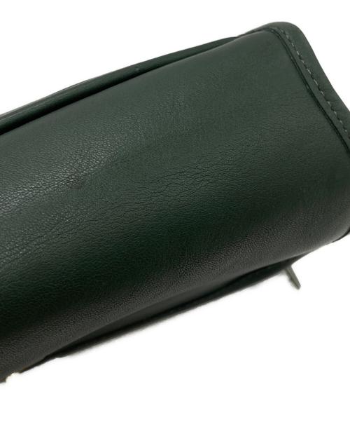 COACH（コーチ）COACH (コーチ) ターンロックショルダーバッグ グリーンの古着・服飾アイテム