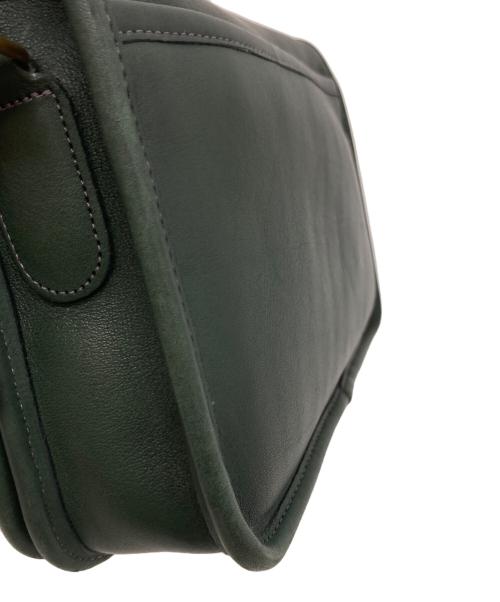 COACH（コーチ）COACH (コーチ) ターンロックショルダーバッグ グリーンの古着・服飾アイテム
