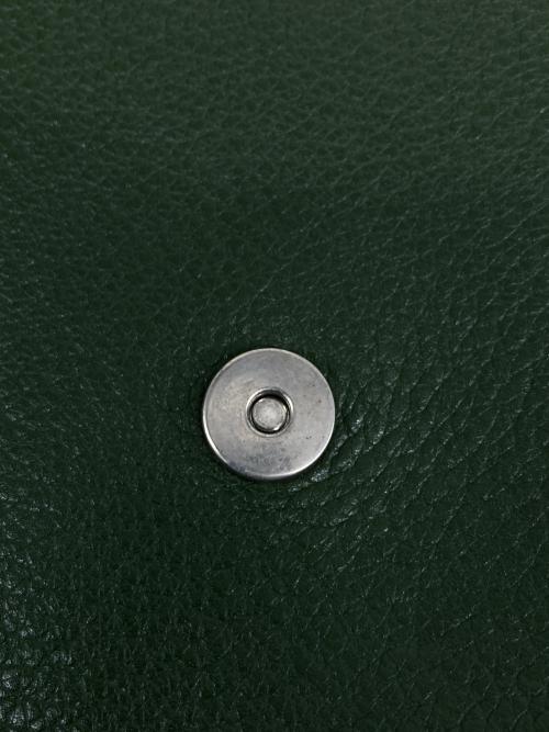 PRADA（プラダ）PRADA (プラダ) レザーワンショルダーバッグ グリーンの古着・服飾アイテム