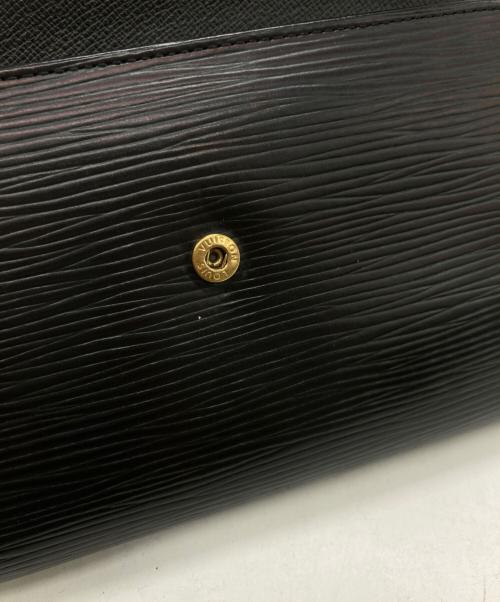 LOUIS VUITTON（ルイ ヴィトン）LOUIS VUITTON (ルイ ヴィトン) 3つ折り財布 ブラックの古着・服飾アイテム