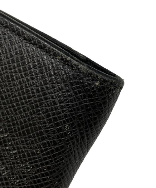 LOUIS VUITTON（ルイ ヴィトン）LOUIS VUITTON (ルイ ヴィトン) ポルトフォイユ・ロン 長財布 ブラックの古着・服飾アイテム