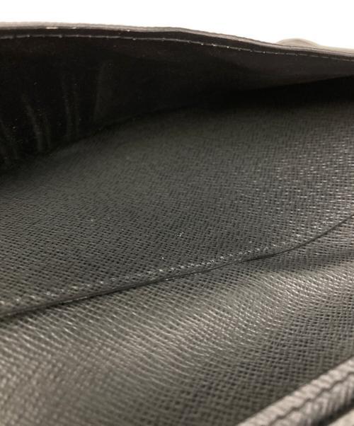 LOUIS VUITTON（ルイ ヴィトン）LOUIS VUITTON (ルイ ヴィトン) ポルトフォイユ・ロン 長財布 ブラックの古着・服飾アイテム