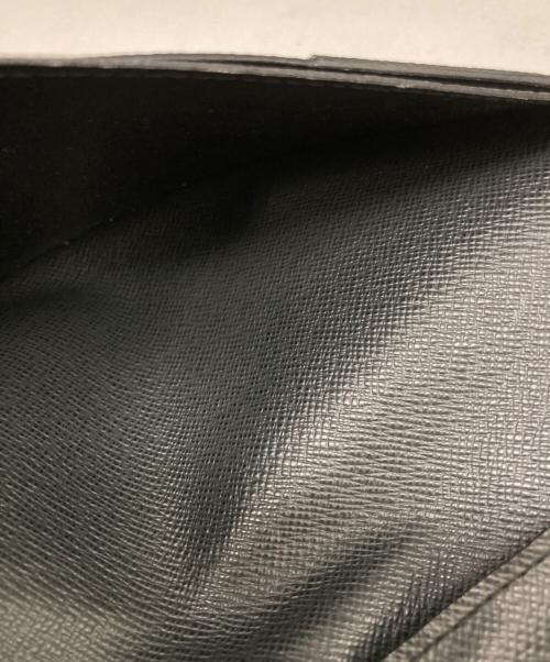 LOUIS VUITTON（ルイ ヴィトン）LOUIS VUITTON (ルイ ヴィトン) ポルトフォイユ・ロン 長財布 ブラックの古着・服飾アイテム