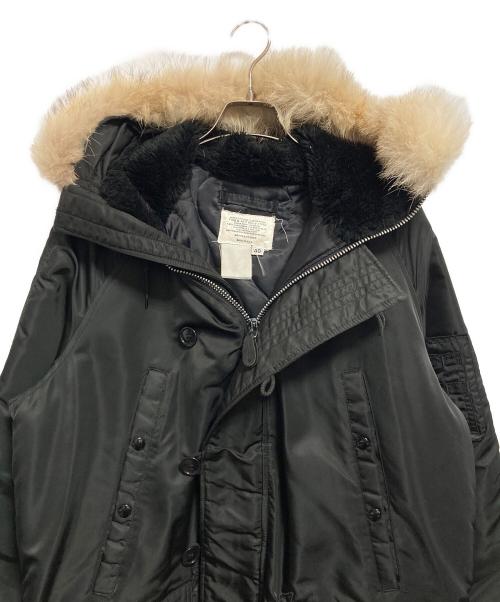 i.spiewak&sons（スピワック）I.SPIEWAK&SONS (スピワック) N-3Bタイプコート ブラック サイズ:40の古着・服飾アイテム