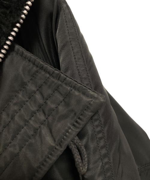 i.spiewak&sons（スピワック）I.SPIEWAK&SONS (スピワック) N-3Bタイプコート ブラック サイズ:40の古着・服飾アイテム