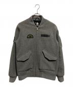 SANTASTICサンタスティック）の古着「ウールスタジャン」｜グレー