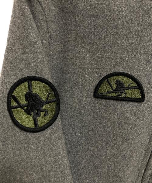 SANTASTIC（サンタスティック）SANTASTIC (サンタスティック) ウールスタジャン グレー サイズ:Lの古着・服飾アイテム