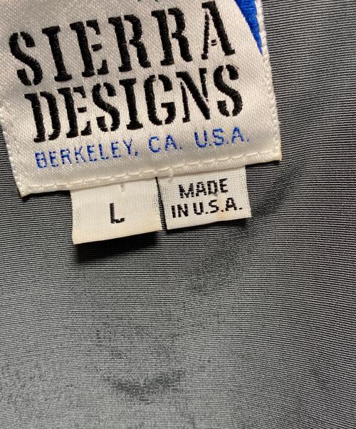 SIERRA DESIGNS（シエラデザインズ）SIERRA DESIGNS (シエラデザインズ) フーデッドジャケット ブラック サイズ:Lの古着・服飾アイテム