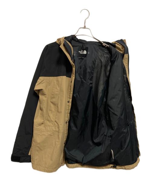 THE NORTH FACE（ザ ノース フェイス）THE NORTH FACE (ザ ノース フェイス) MOUNTAIN LIGHT JACKET ベージュ×ブラック サイズ:Lの古着・服飾アイテム