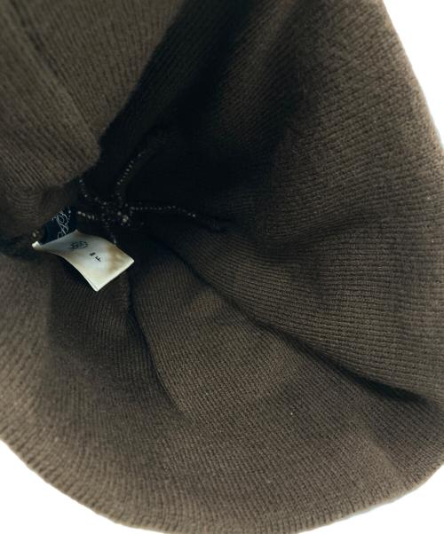 AFB（エーエフビー）AFB (エーエフビー) ニット帽 ブラウン サイズ:FREEの古着・服飾アイテム