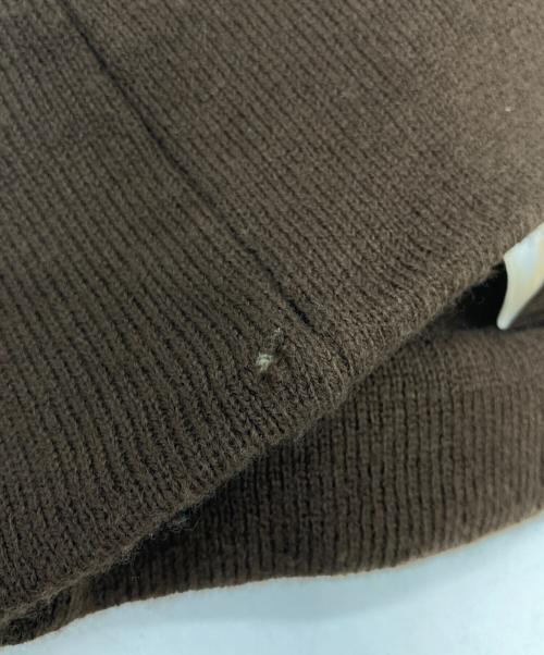 AFB（エーエフビー）AFB (エーエフビー) ニット帽 ブラウン サイズ:FREEの古着・服飾アイテム