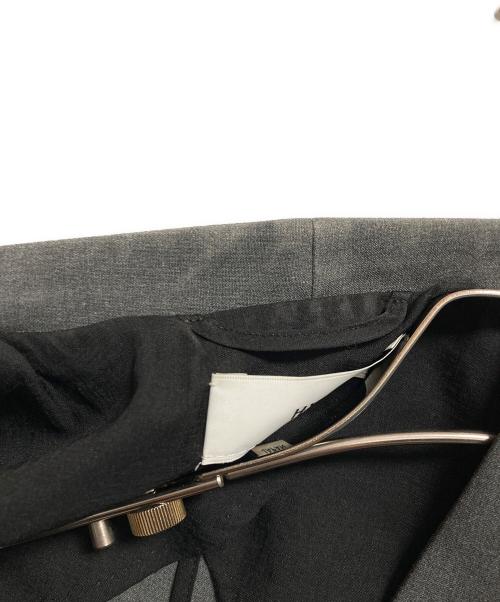 HYKE（ハイク）HYKE (ハイク) ノーカラージャケット グレー サイズ:1の古着・服飾アイテム