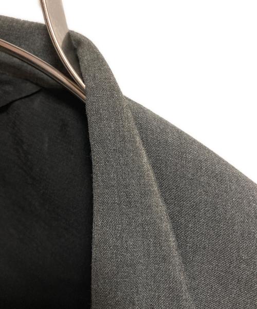 HYKE（ハイク）HYKE (ハイク) ノーカラージャケット グレー サイズ:1の古着・服飾アイテム