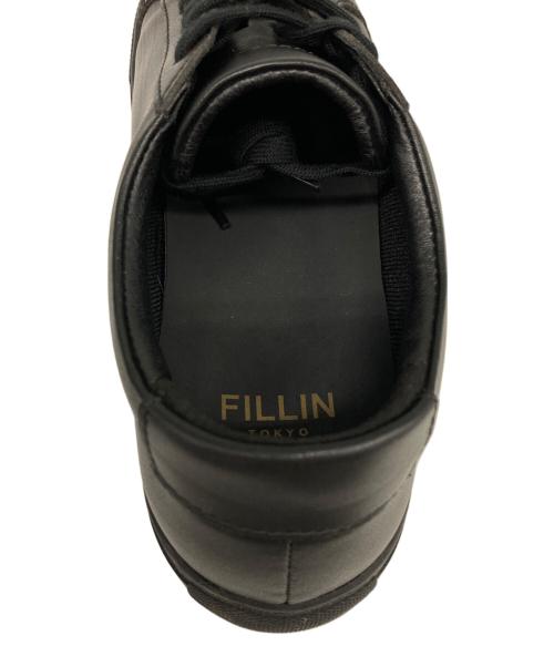 FILLIN TOKYO（フィルイン）FILLIN TOKYO (フィルイン) ローカットスニーカー ブラック サイズ:US7の古着・服飾アイテム