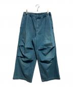 jiedaジエダ）の古着「PARACHUTE DENIM PANTS パラシュートデニムパンツ」｜インディゴ